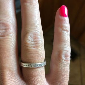 Tiffany logo and address ring